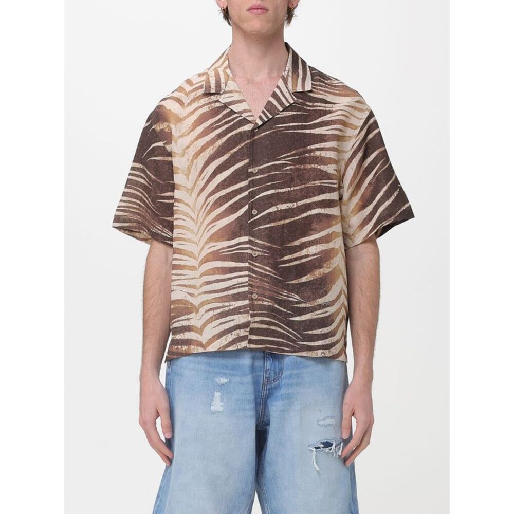 Just Cavalli Shirt Men Beige